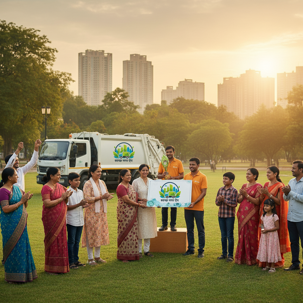 Swachh Nagar cleanliness awards recognizing civic engagement